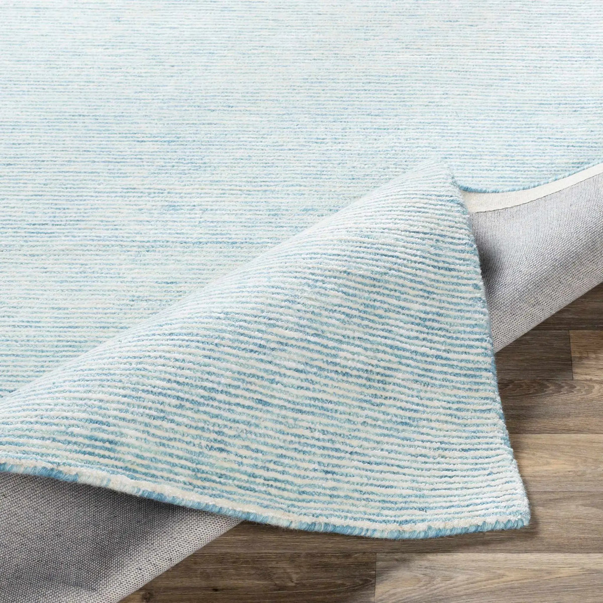 Orcas Hand Tufted Wool-Blend Rug - Ice Blue, photo 5 of 9