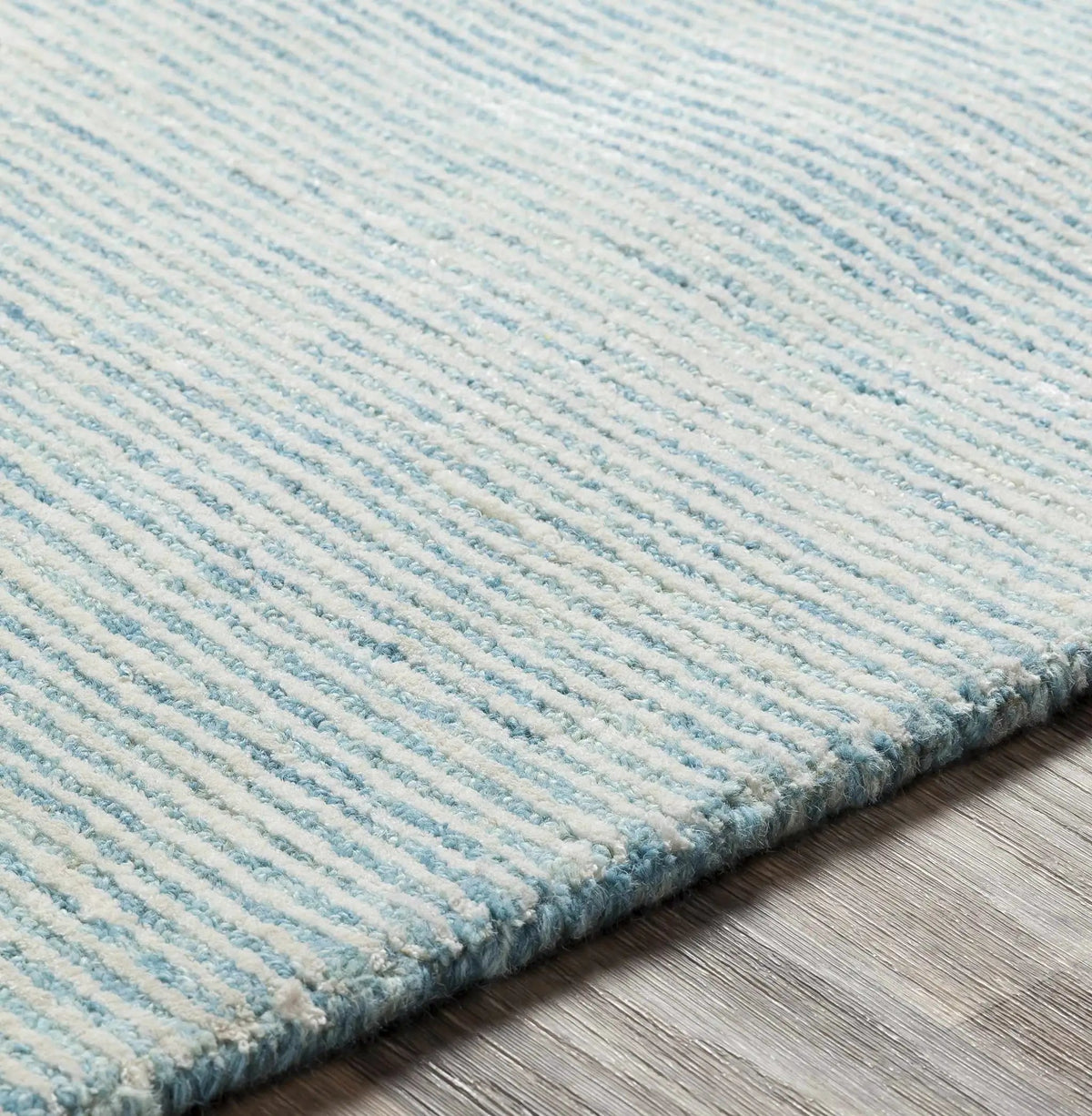 Orcas Hand Tufted Wool-Blend Rug - Ice Blue, photo 4 of 9