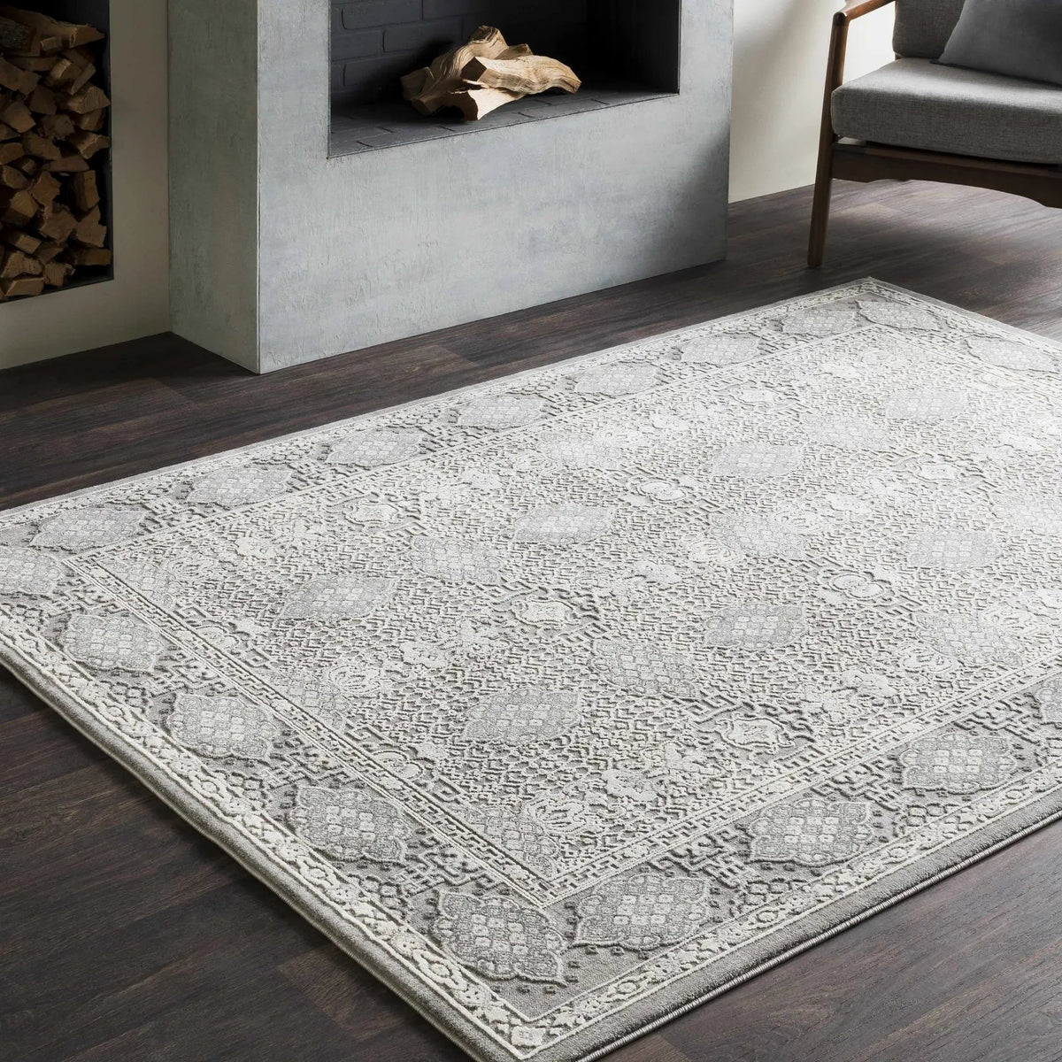 Ordway Area Rug - Clearance, installed in a room