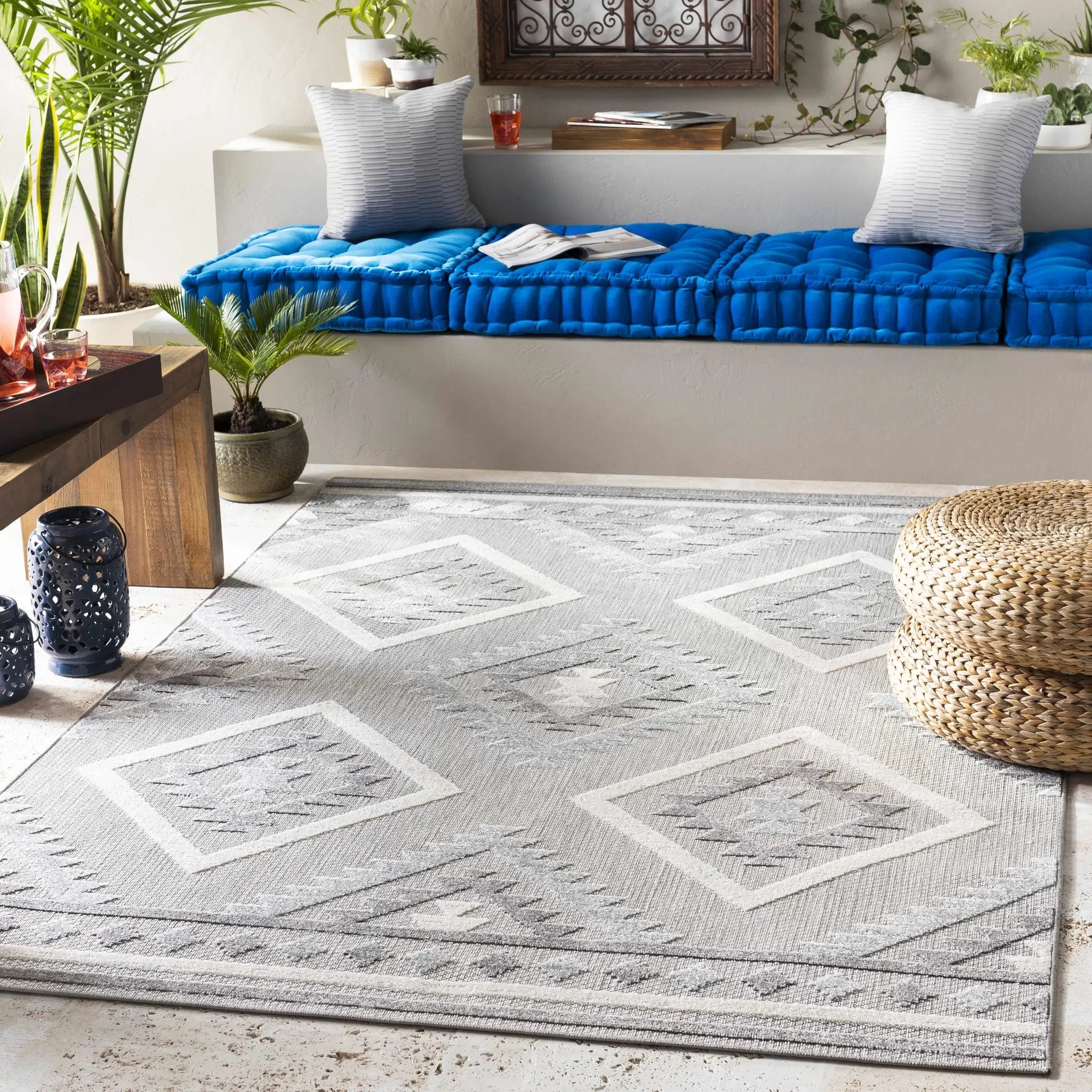 Oreana Outdoor Area Rug by Boutique Rugs