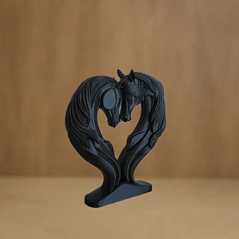 Ornament - 3D-Printed Plastic Heart-Shaped by House Of Avana