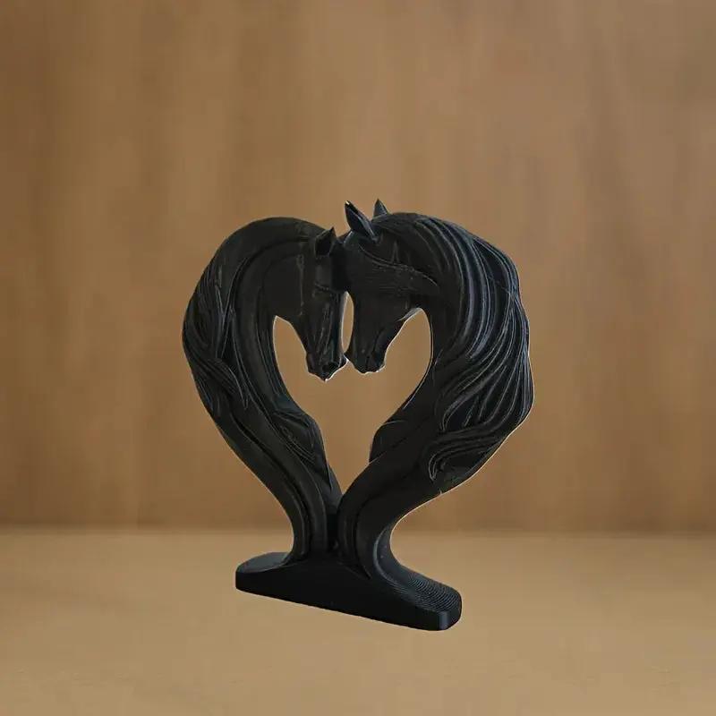 Ornament - 3D-Printed Plastic Heart-Shaped by House Of Avana