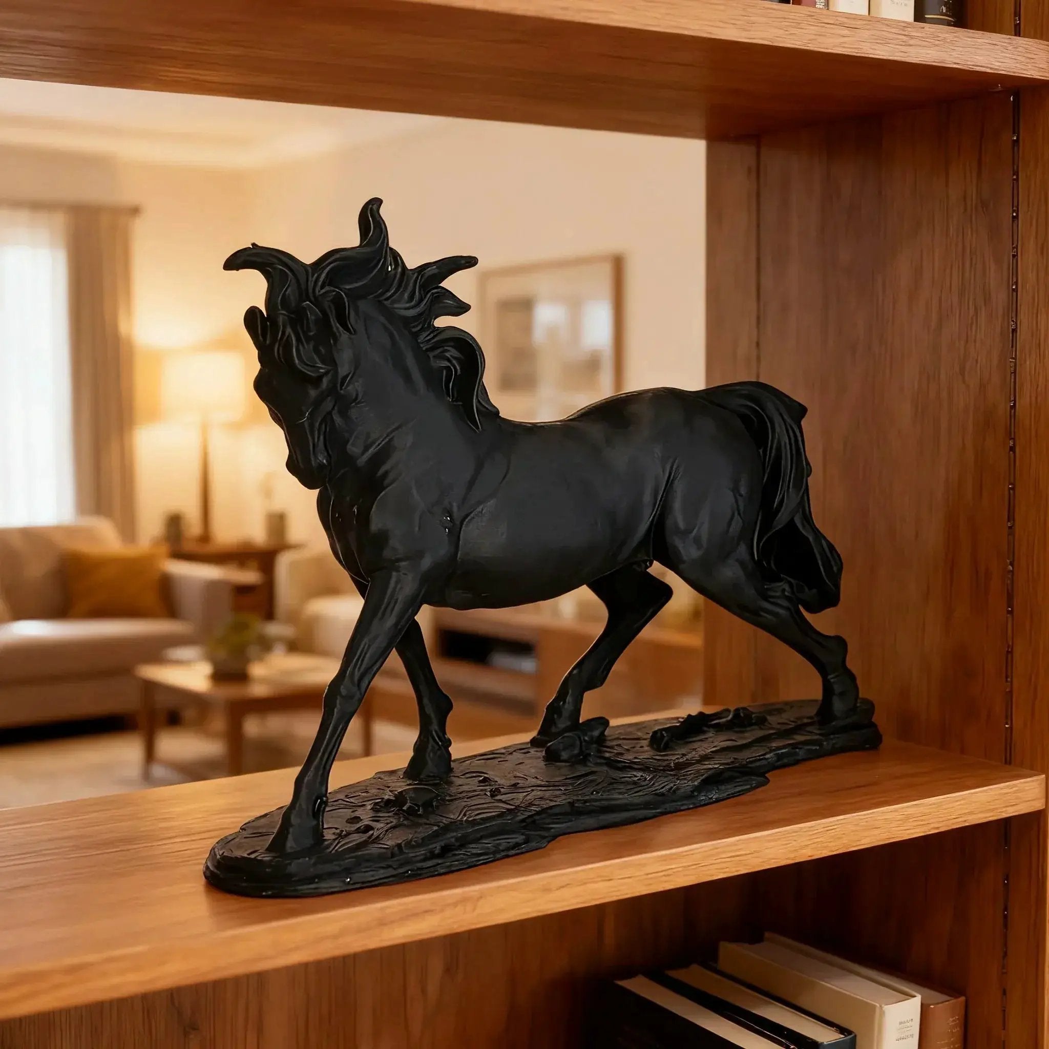 Ornament - Abstract Horse Statue by House Of Avana