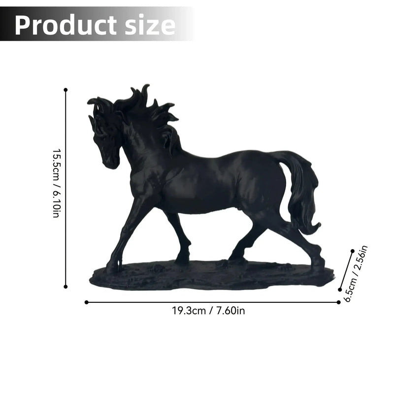 Ornament - Abstract Horse Statue by House Of Avana