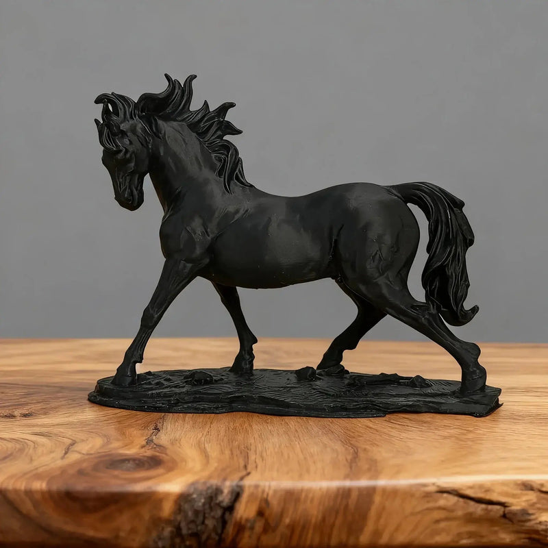 Ornament - Abstract Horse Statue by House Of Avana