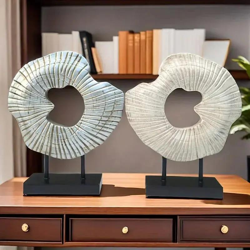 Ornament - Abstract White Shell by House Of Avana