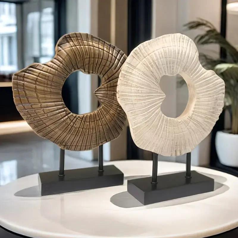 Ornament - Abstract White Shell by House Of Avana