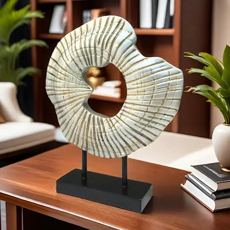 Ornament - Abstract White Shell by House Of Avana