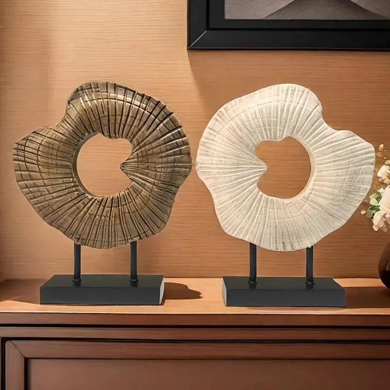Ornament - Abstract White Shell by House Of Avana