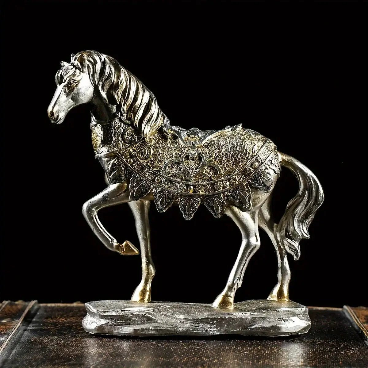 Ornament - Decorative Horse White by House Of Avana