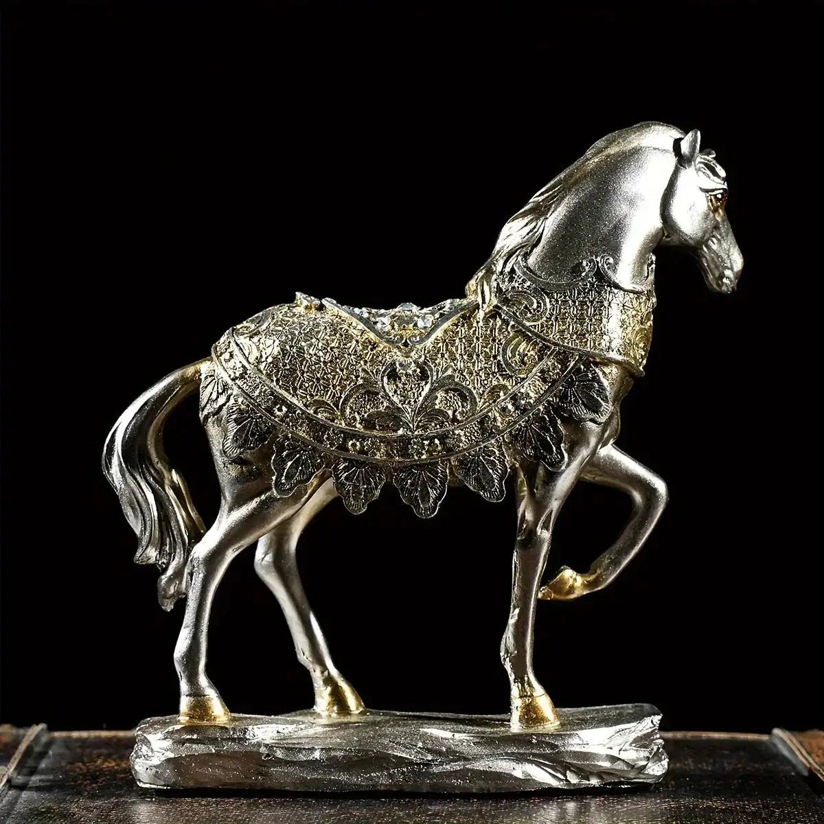 Ornament - Decorative Horse White by House Of Avana