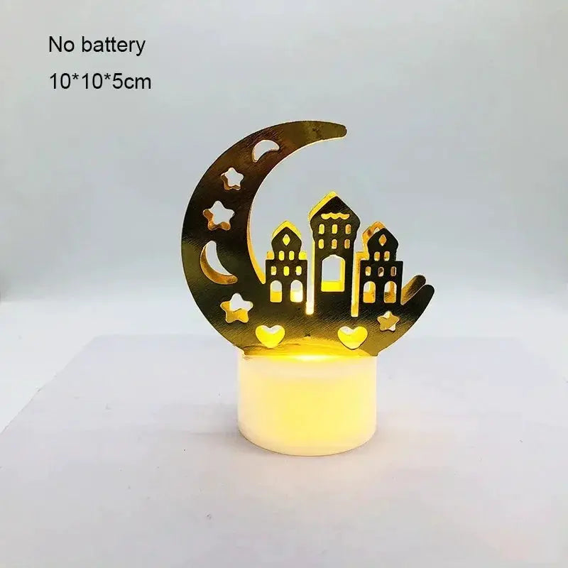 Ornament - LED Iron Candle Ramadan by House Of Avana