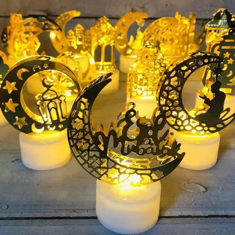Ornament - LED Iron Candle Ramadan by House Of Avana