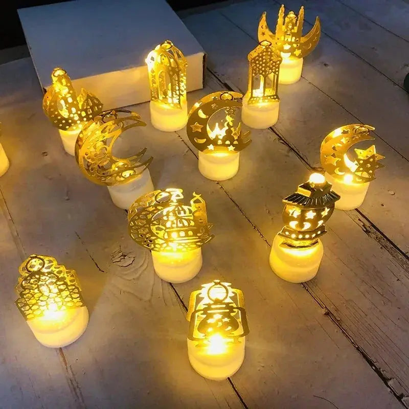 Ornament - LED Iron Candle Ramadan by House Of Avana