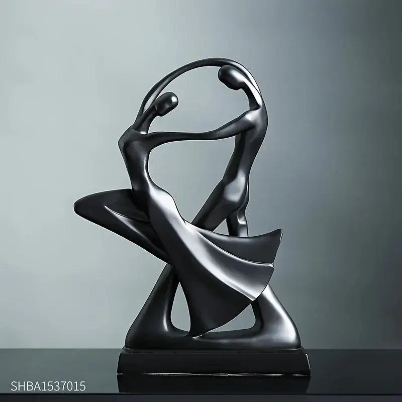 Ornament - Modern Abstract Metal Figure by House Of Avana