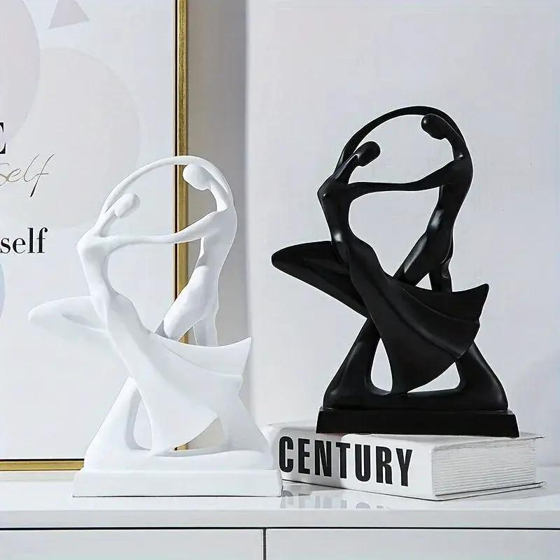 Ornament - Modern Abstract Metal Figure by House Of Avana