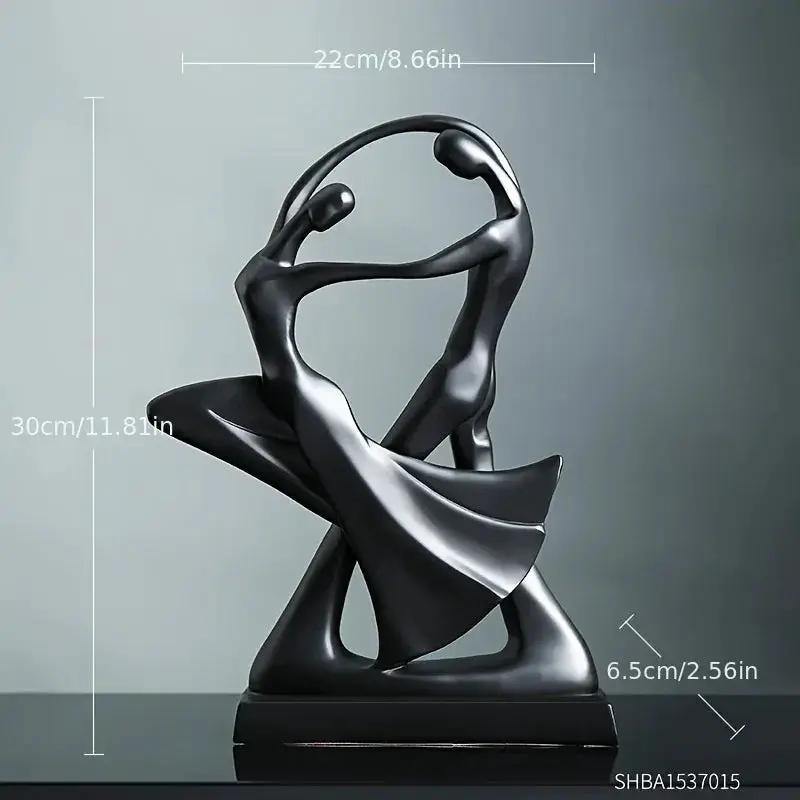 Ornament - Modern Abstract Metal Figure by House Of Avana