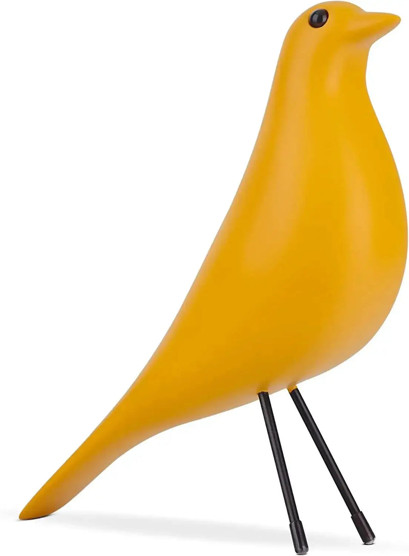 Minimalist Black Bird Figurine Decorative Tabletop Accent by House Of Avana