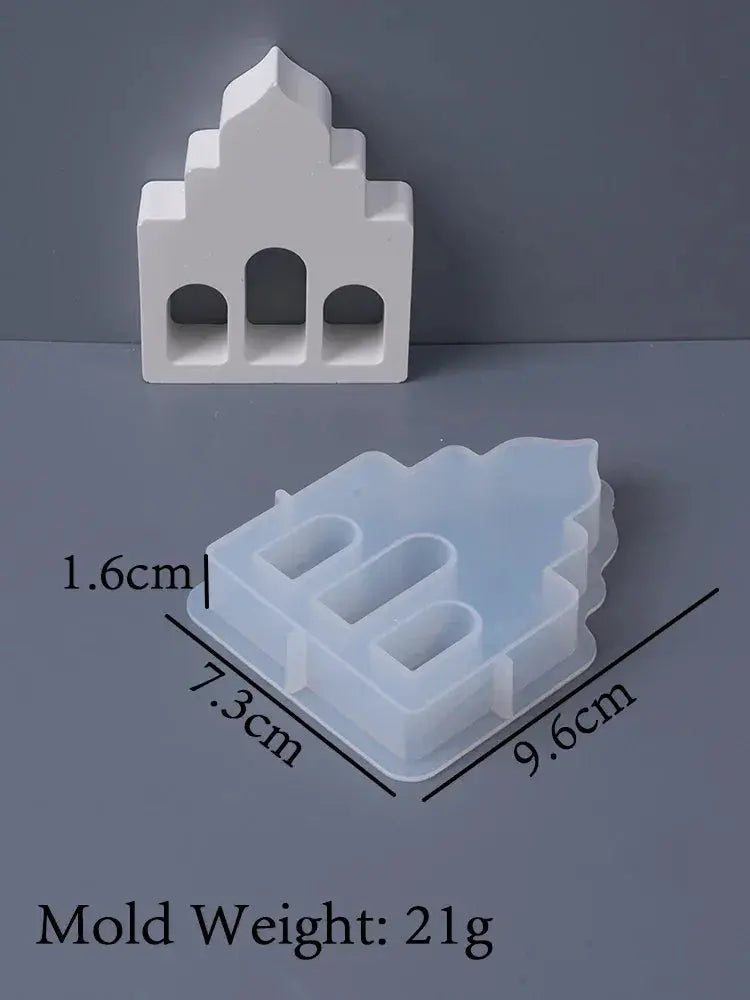 Ornament - Silicone Mosque Shape Hollow by House Of Avana