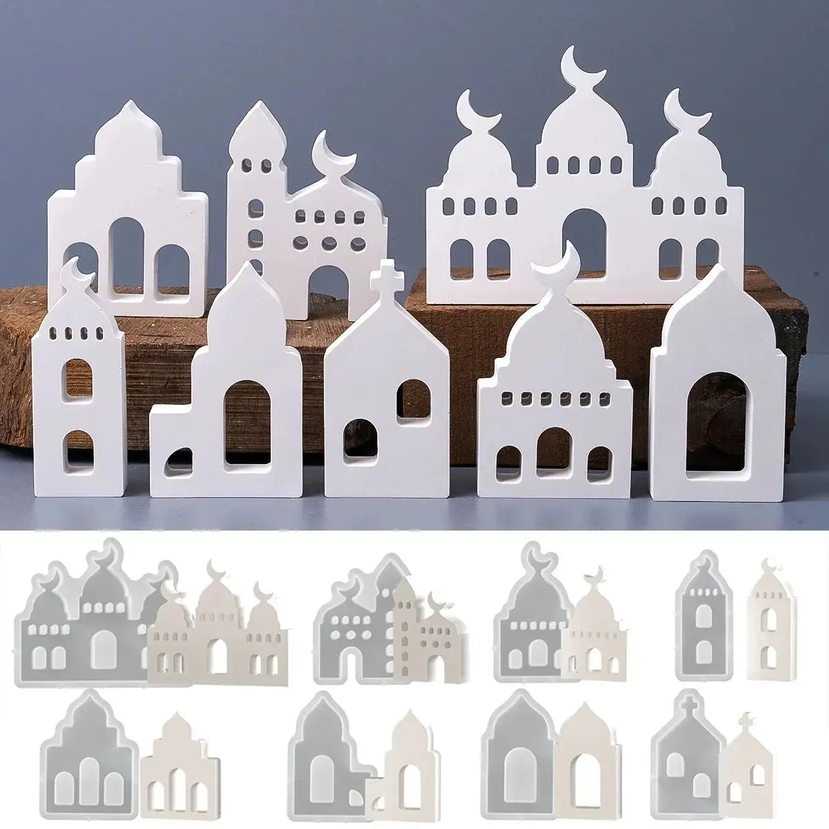 Ornament - Silicone Mosque Shape Hollow by House Of Avana