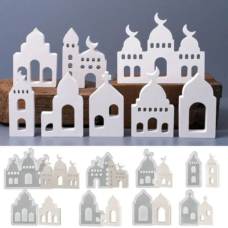 Ornament - Silicone Mosque Shape Hollow by House Of Avana