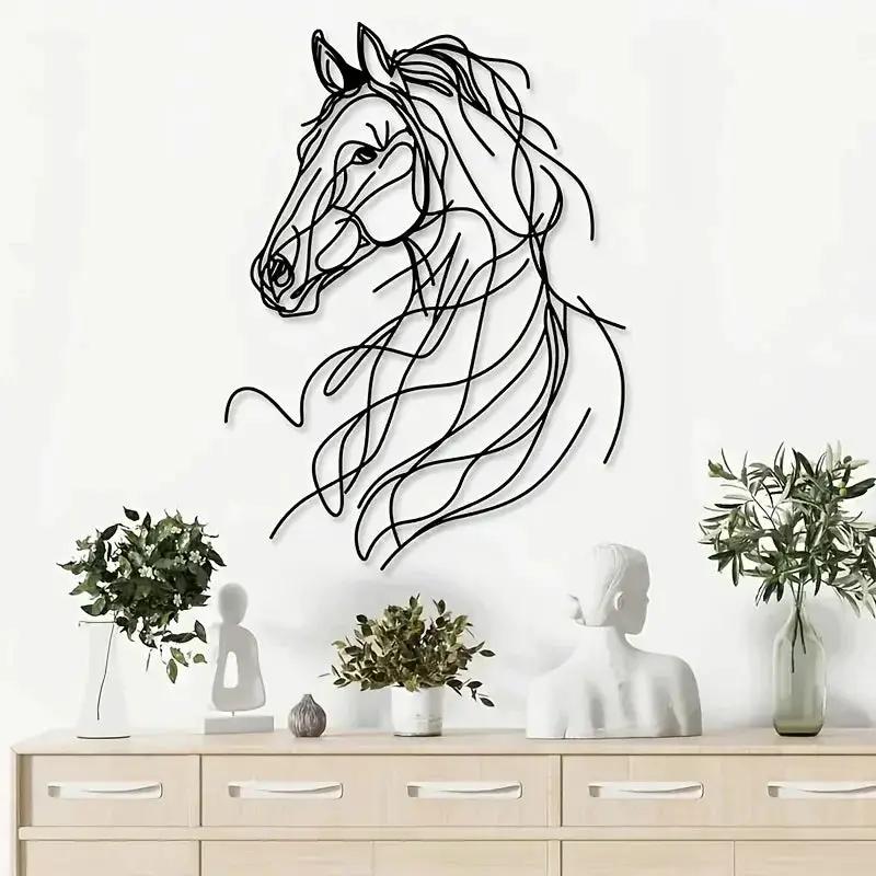 Ornament - Wrought Iron Metal 15 inch by House Of Avana