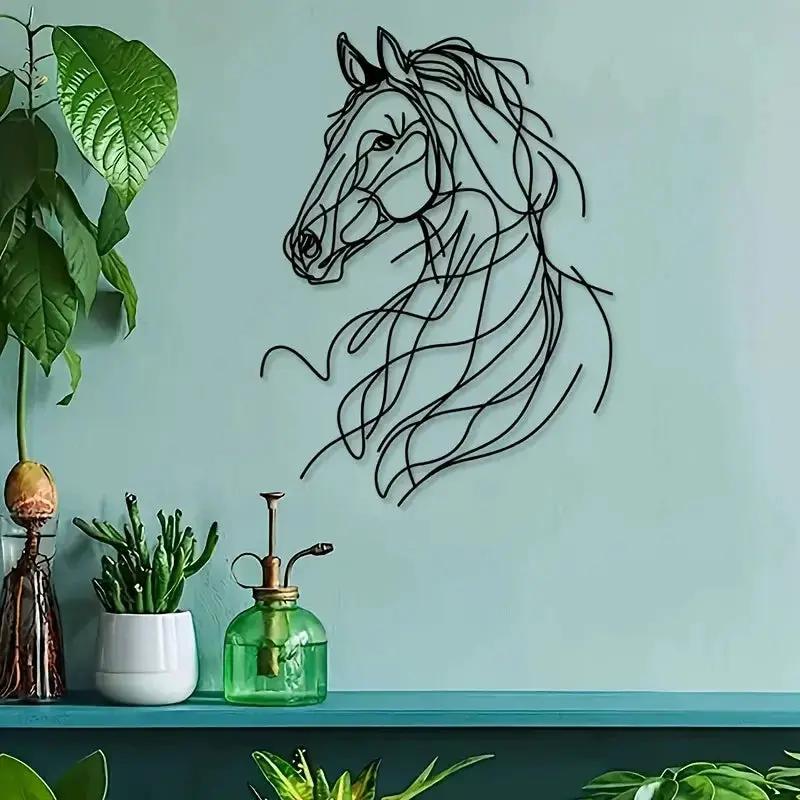 Ornament - Wrought Iron Metal 15 inch by House Of Avana