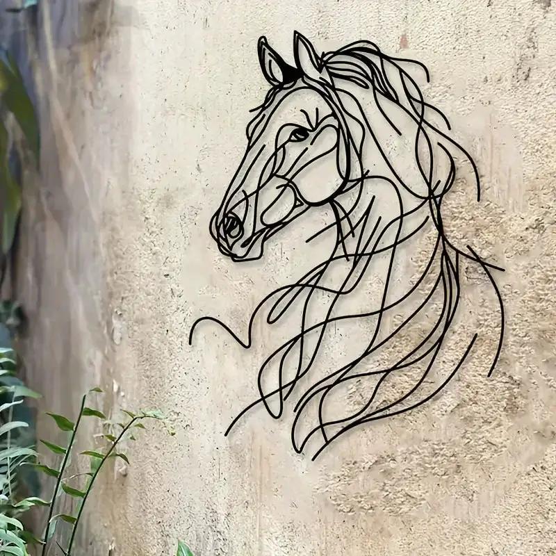Ornament - Wrought Iron Metal 15 inch by House Of Avana