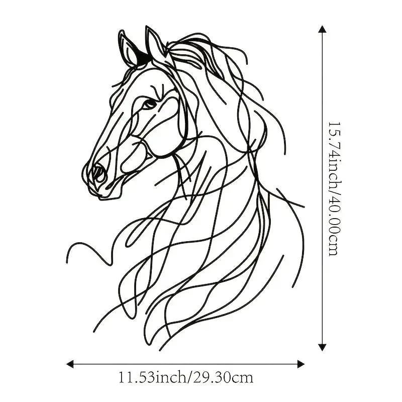 Ornament - Wrought Iron Metal 15 inch by House Of Avana