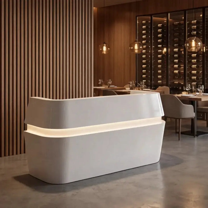 Eltan · Front Reception Desk by Arc Grove
