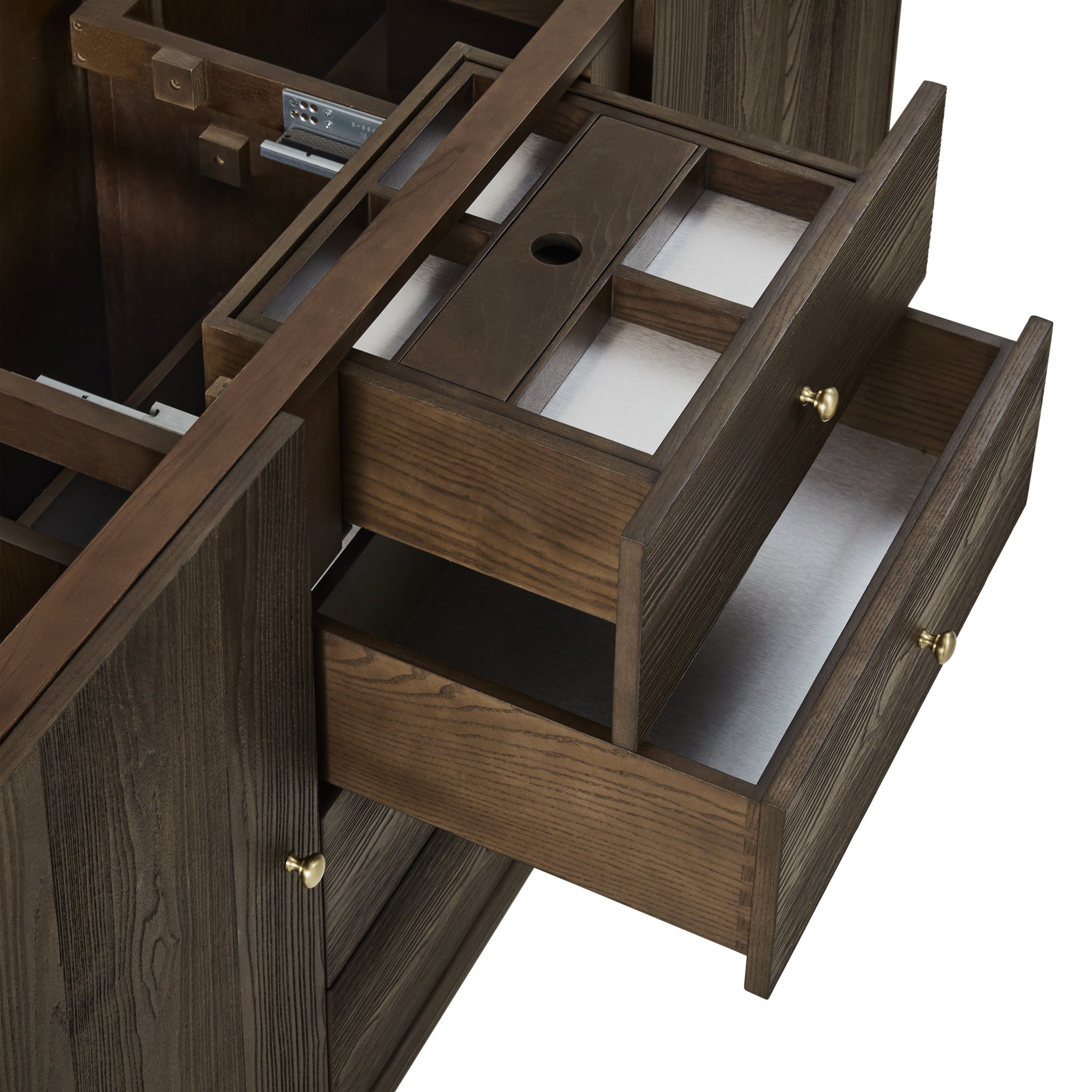 James Martin Gracyn 72" Double Bathroom Vanity, Sable, view 16