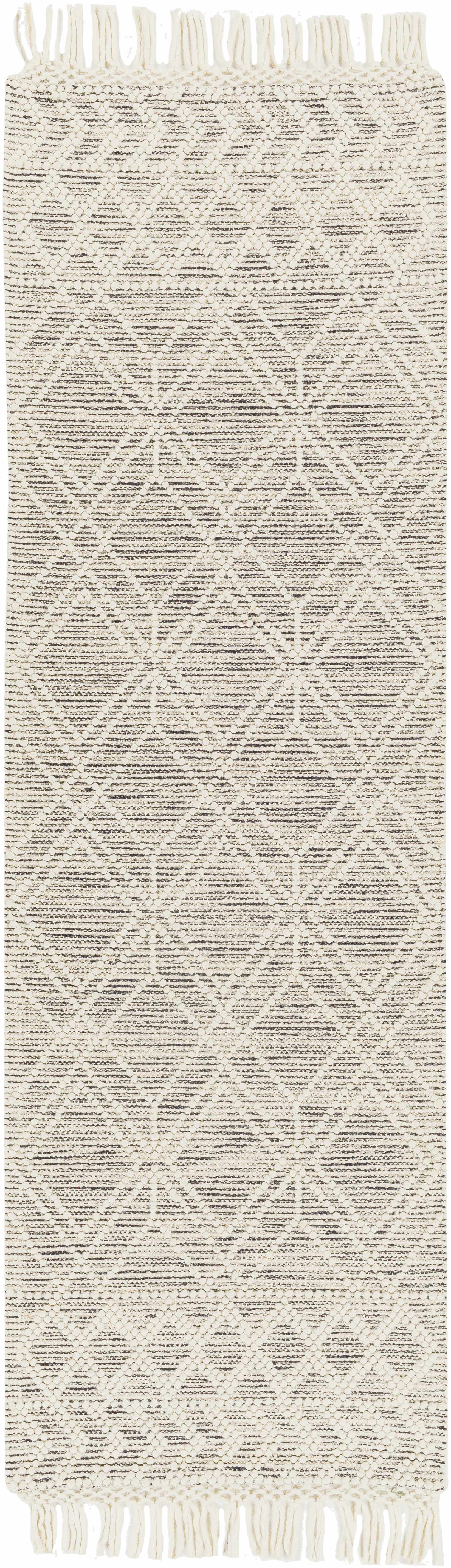 Ossun Wool Rug with Tassels by Boutique Rugs