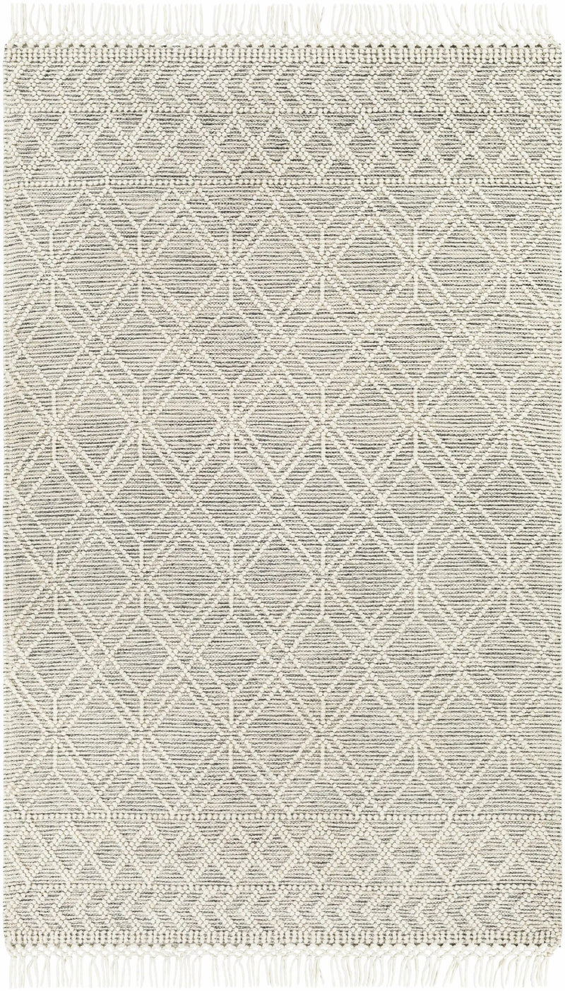 Ossun Wool Rug with Tassels by Boutique Rugs