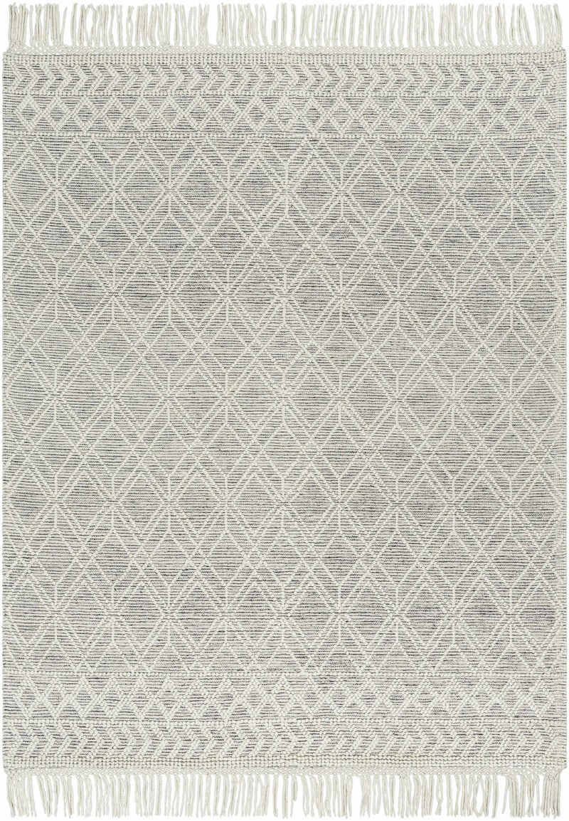 Ossun Wool Rug with Tassels by Boutique Rugs