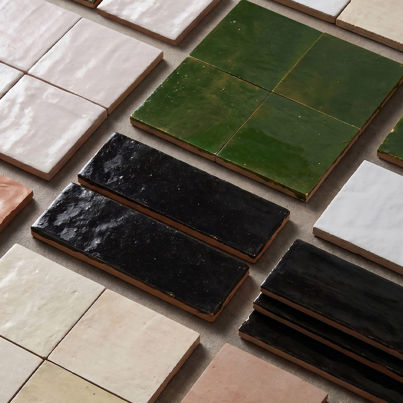 Oukaimeden Glossy Zellige Tiles 4x4 Zellige Glossy 4x4 Tiles — 2