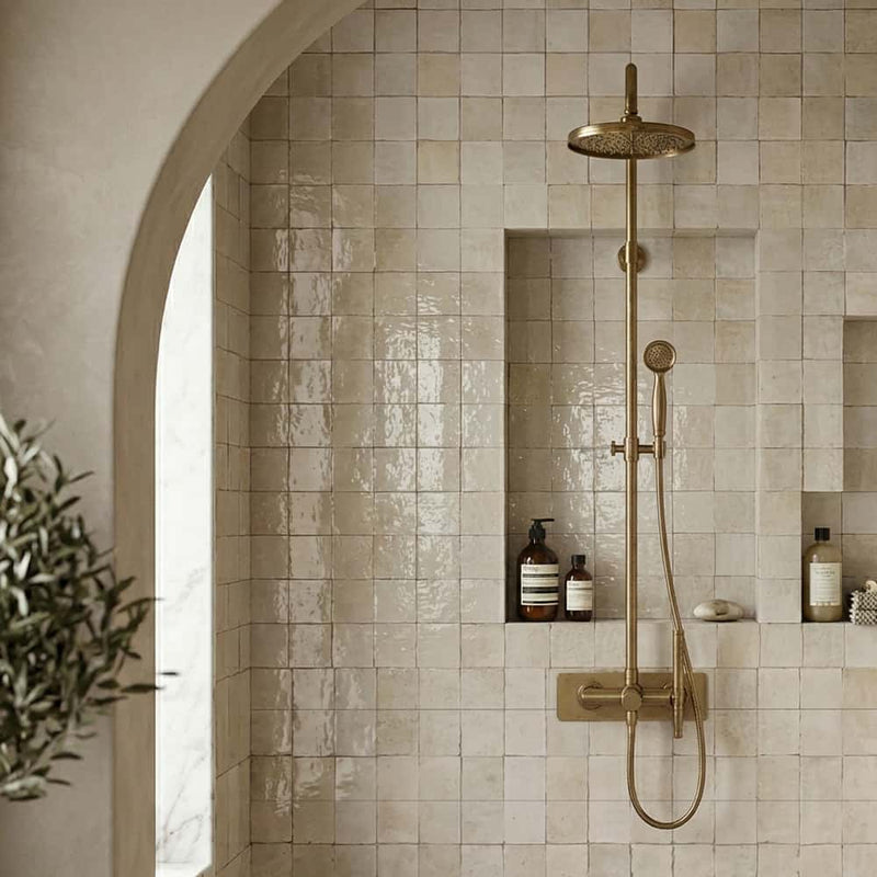 Oukaimeden Glossy Zellige Tiles 4x4 Zellige Glossy 4x4 Tiles — 4
