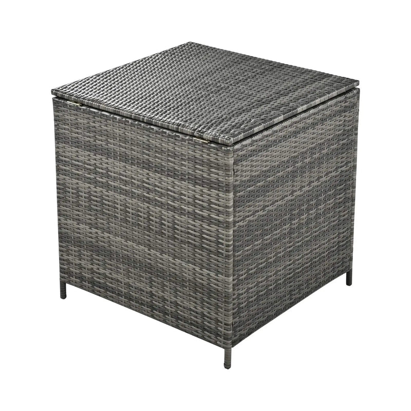 Alora Outdoor 6-Piece All-Weather PE Rattan Sofa Set With Adjustable Seat, Storage Box, Removable Covers, And Tempered Glass Table Top (SAK37221) by SAKSBY WHOLESALE