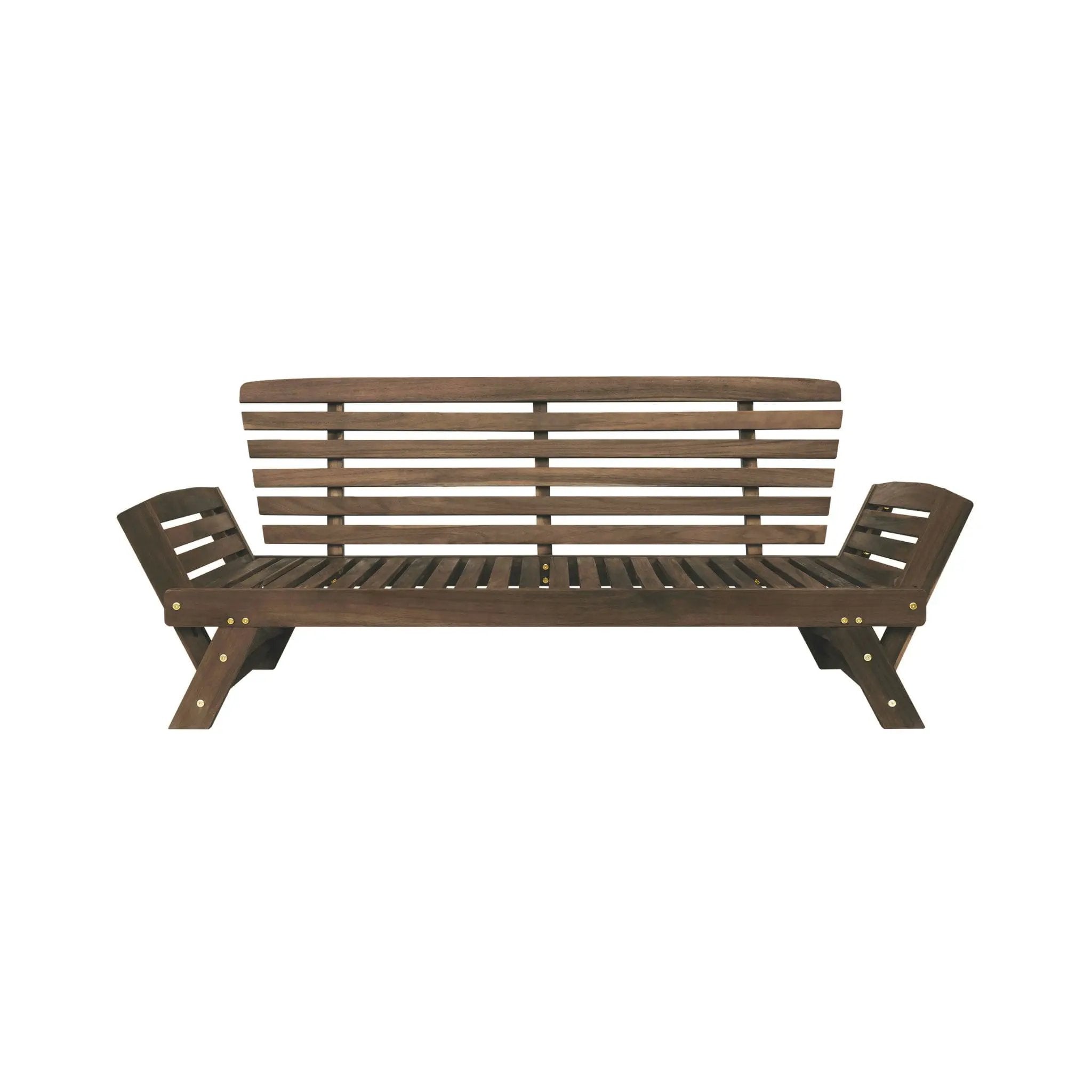 Alora Outdoor Adjustable Wooden Patio Daybed Sofa With Cushions (SAK41345) by SAKSBY WHOLESALE