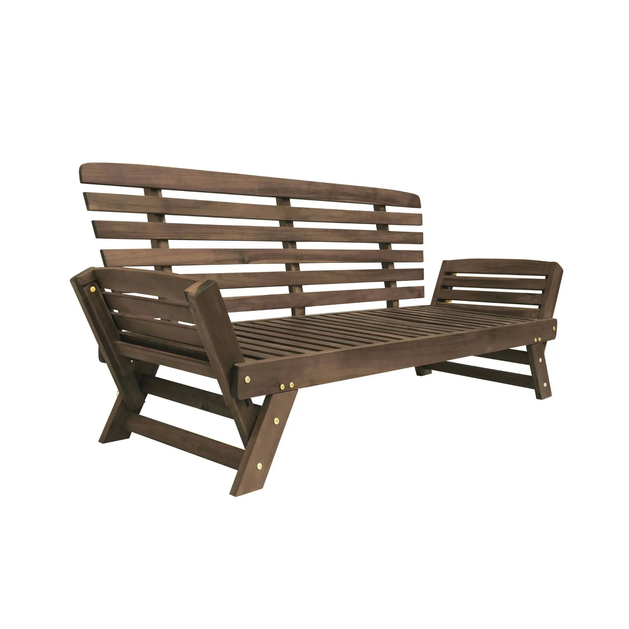 Alora Outdoor Adjustable Wooden Patio Daybed Sofa With Cushions (SAK41345) by SAKSBY WHOLESALE