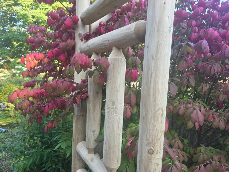 Outdoor Wooden Arbor by Cedar Creek Rustic Furniture