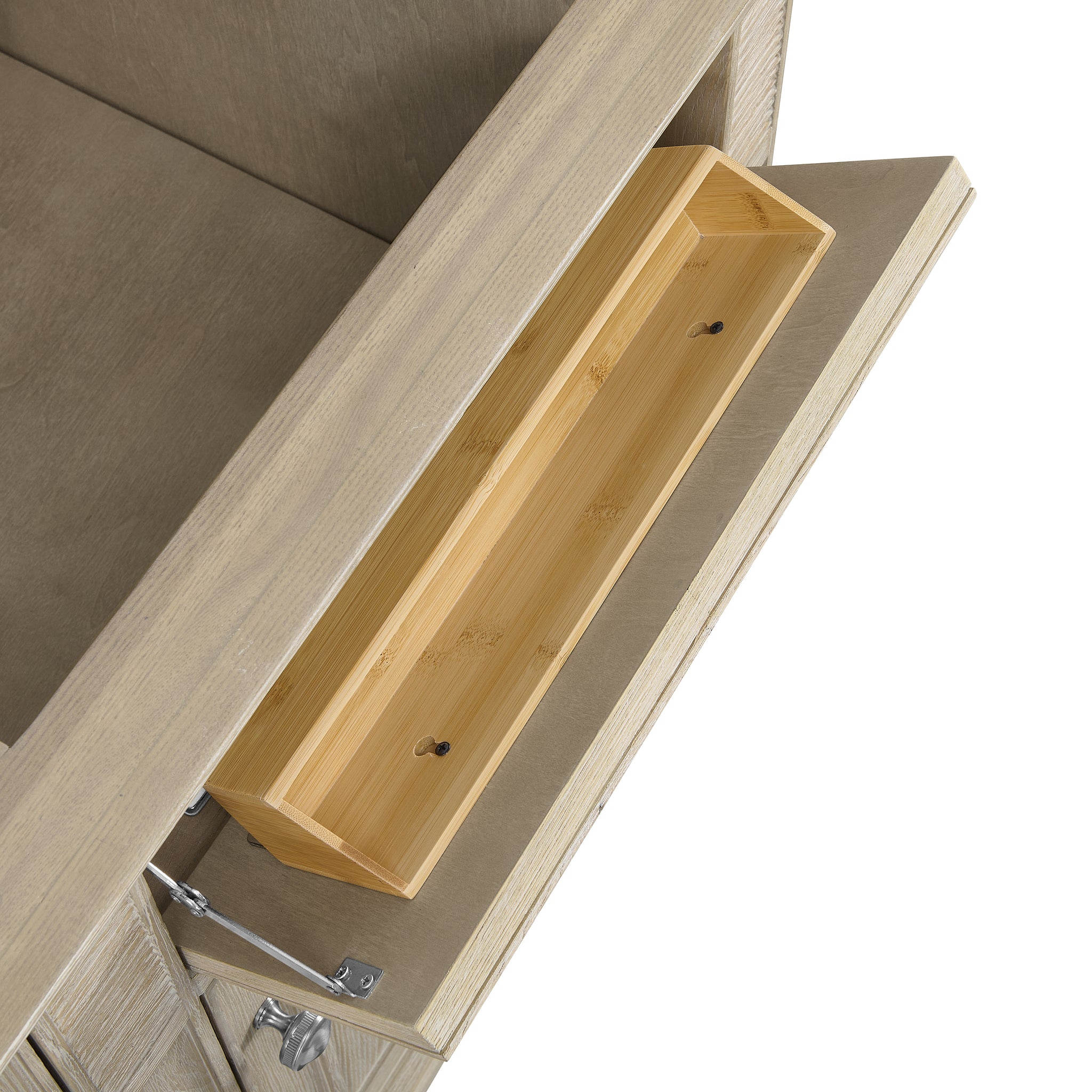James Martin Lorelai 60" Double Bathroom Vanity, Whitewashed Oak, view 27