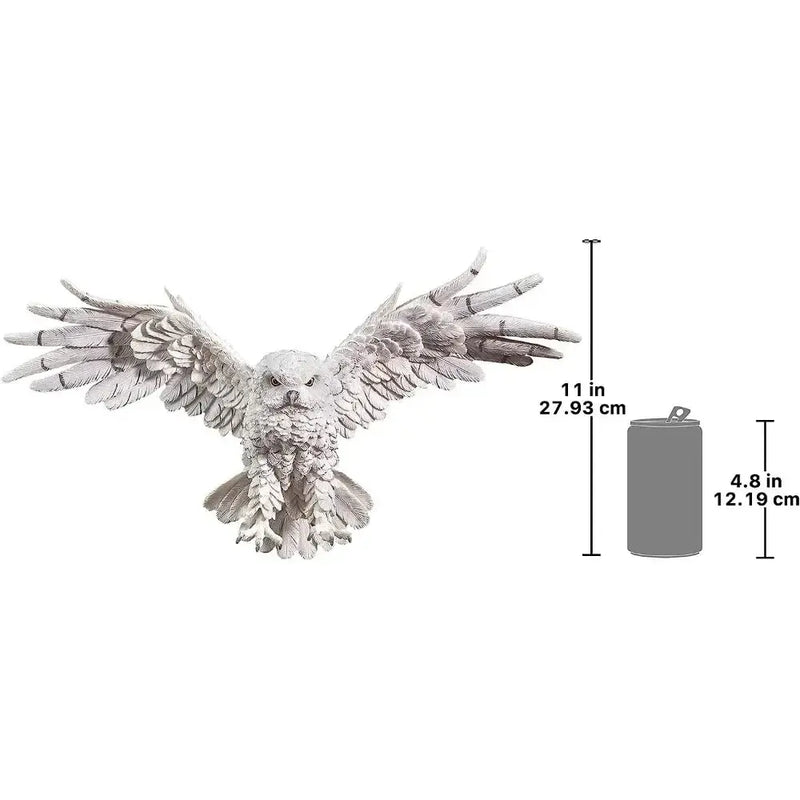 Owl Sculpture - Decorative Metal 11"H by House Of Avana
