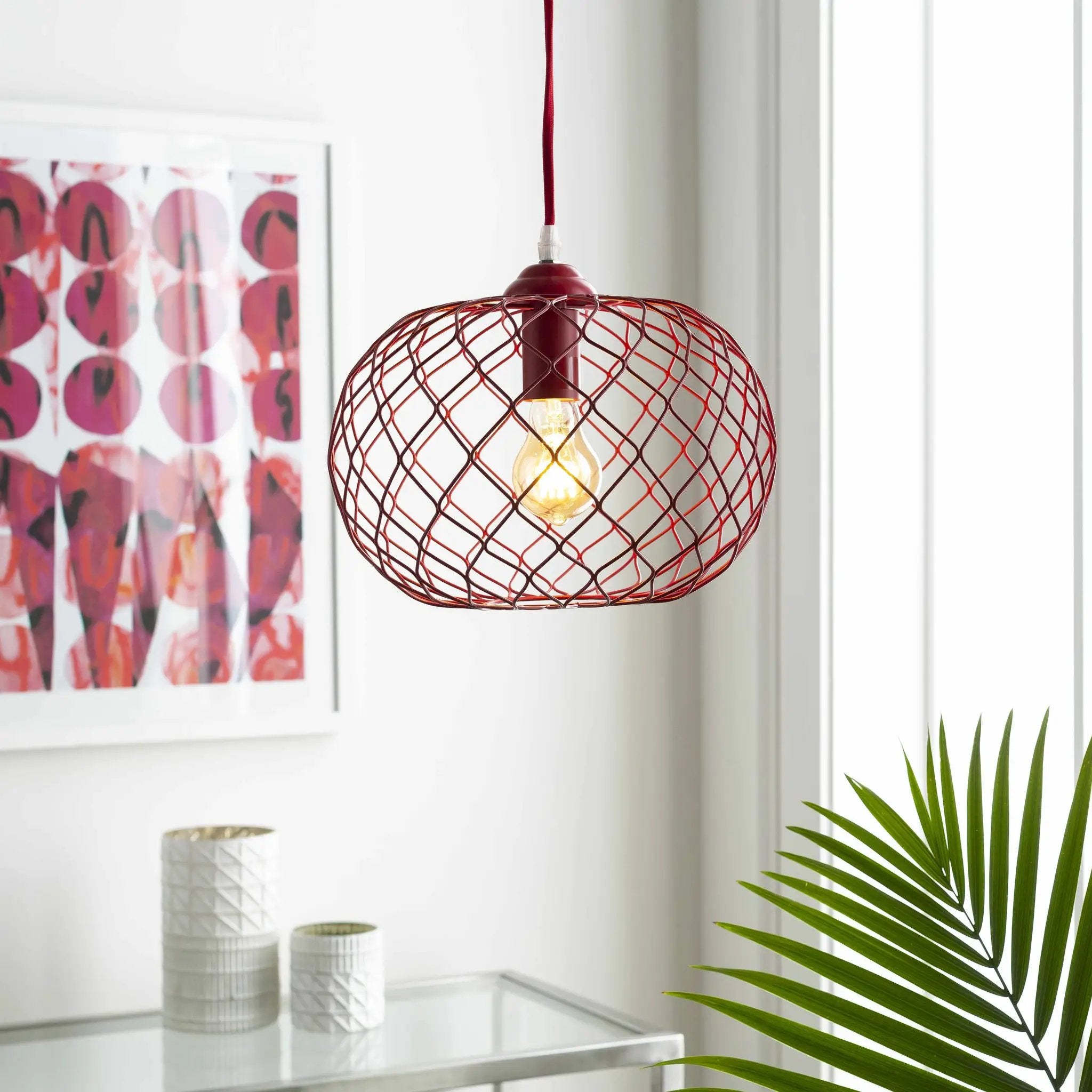 Oyster Ceiling Light - Clearance by Boutique Rugs