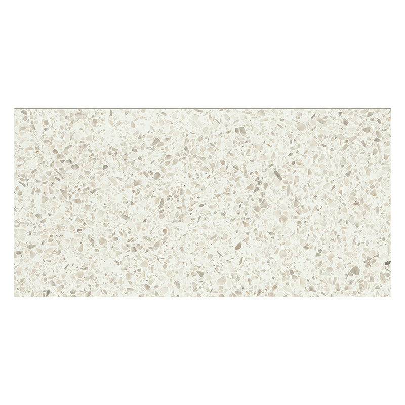 Oyster Beige Matte Terrazzo Look Porcelain Tiles 12x24 Porcelain Matte 12x24 Tiles