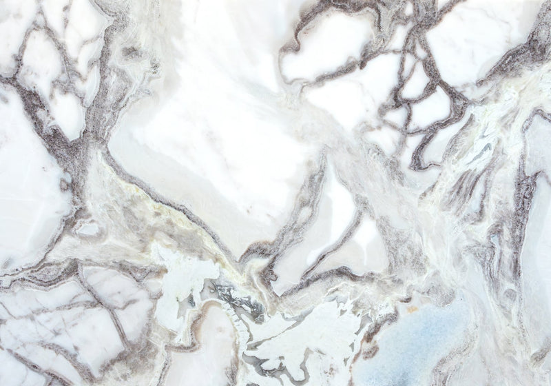 Oyster White Polished Marble Slab Random