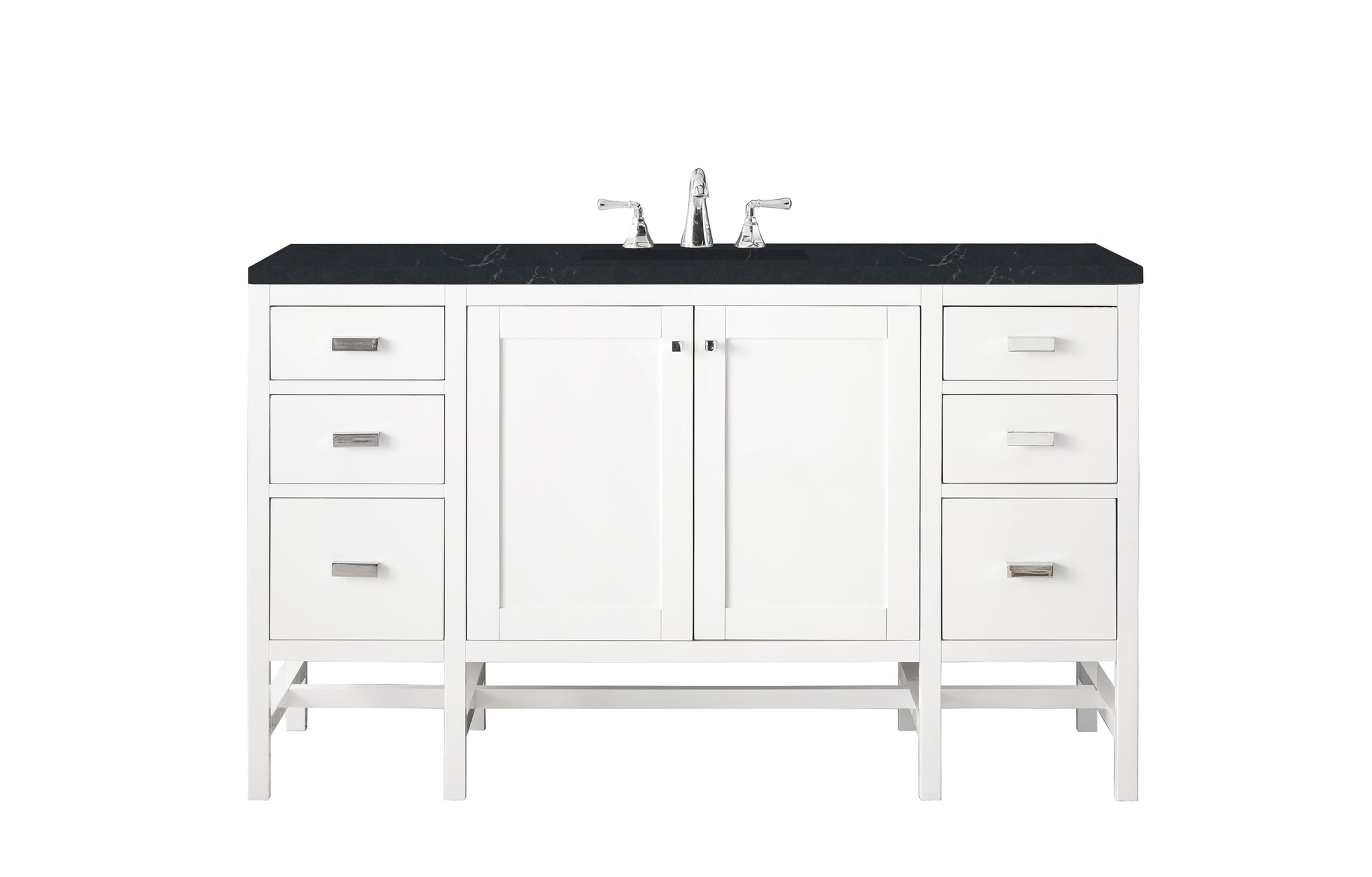 James Martin Addison 60" Single Bathroom Vanity, Glossy White, view 17