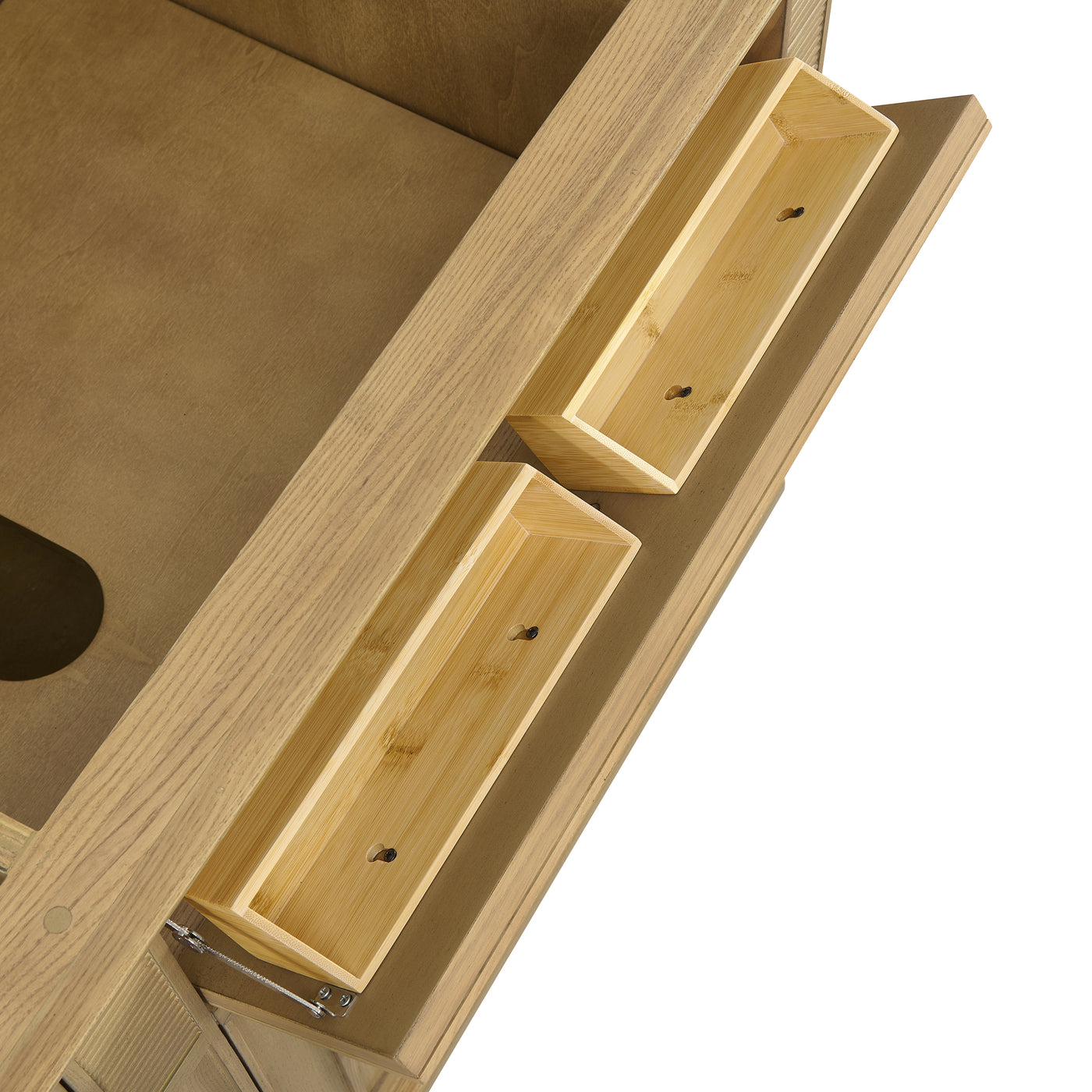James Martin Lorelai 72" Double Bathroom Vanity, Light Natural Oak, view 22