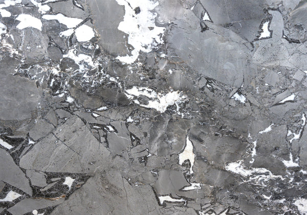 Pacific Gray Polished Marble Slab Random