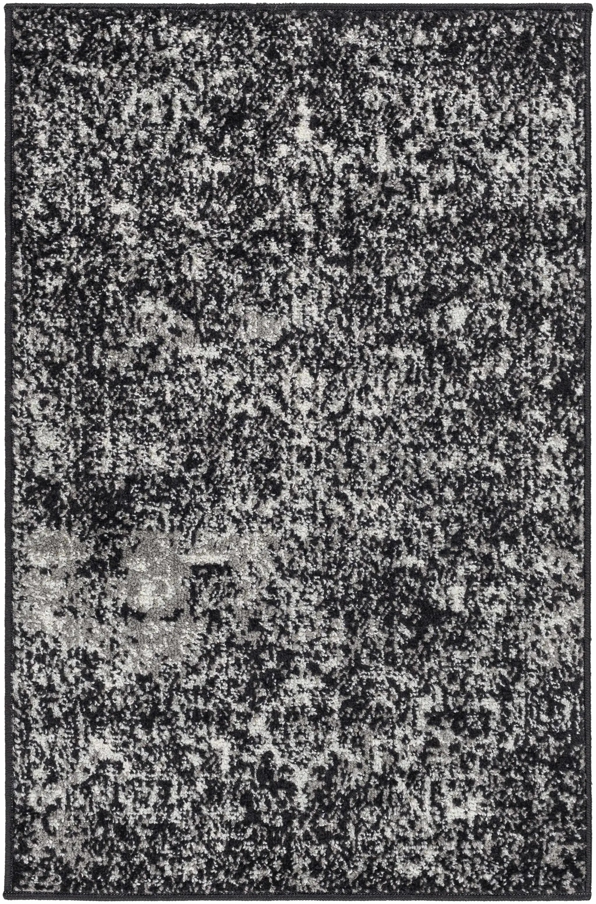 Rachel Black Area Rug by Boutique Rugs