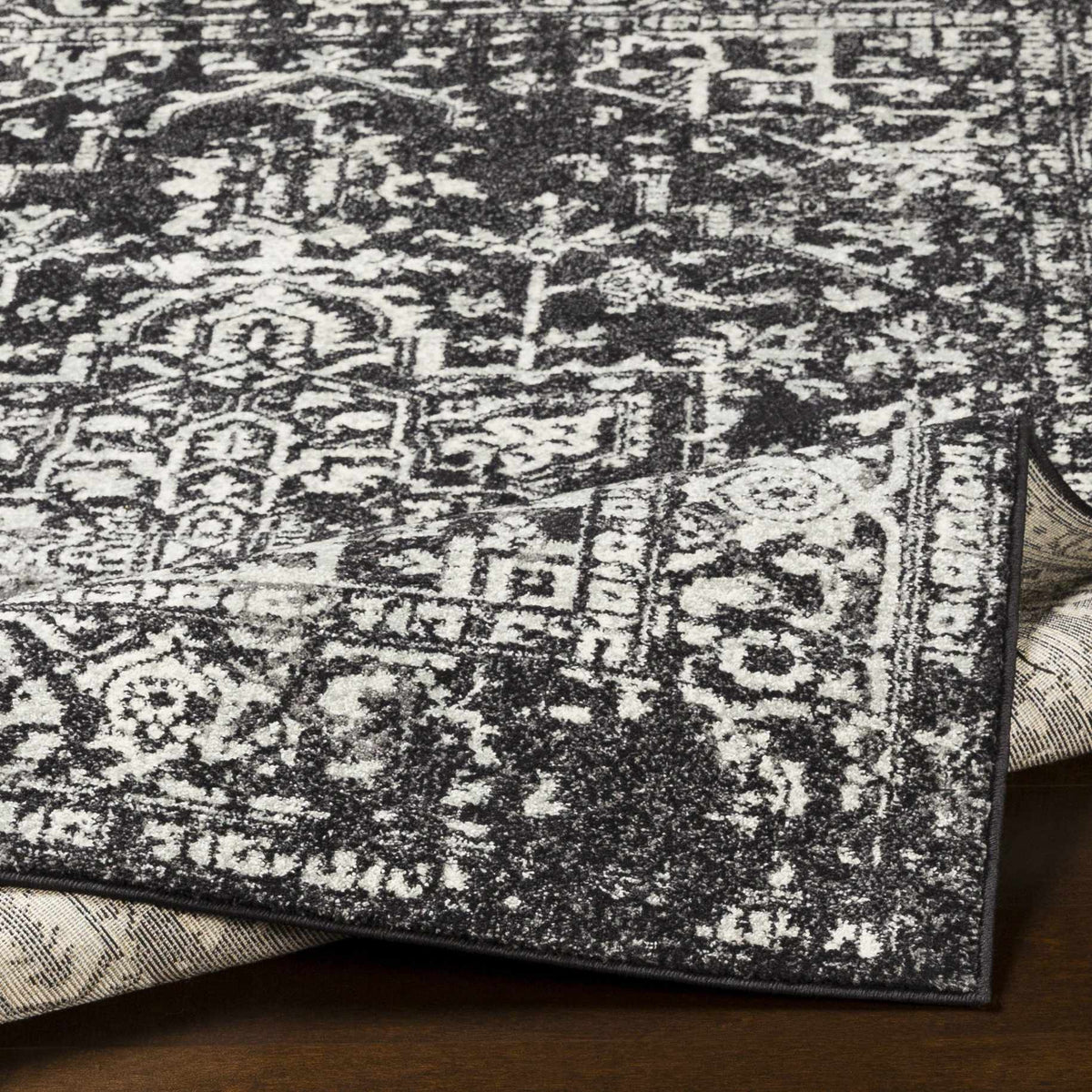 Rachel Black Area Rug, photo 6 of 14